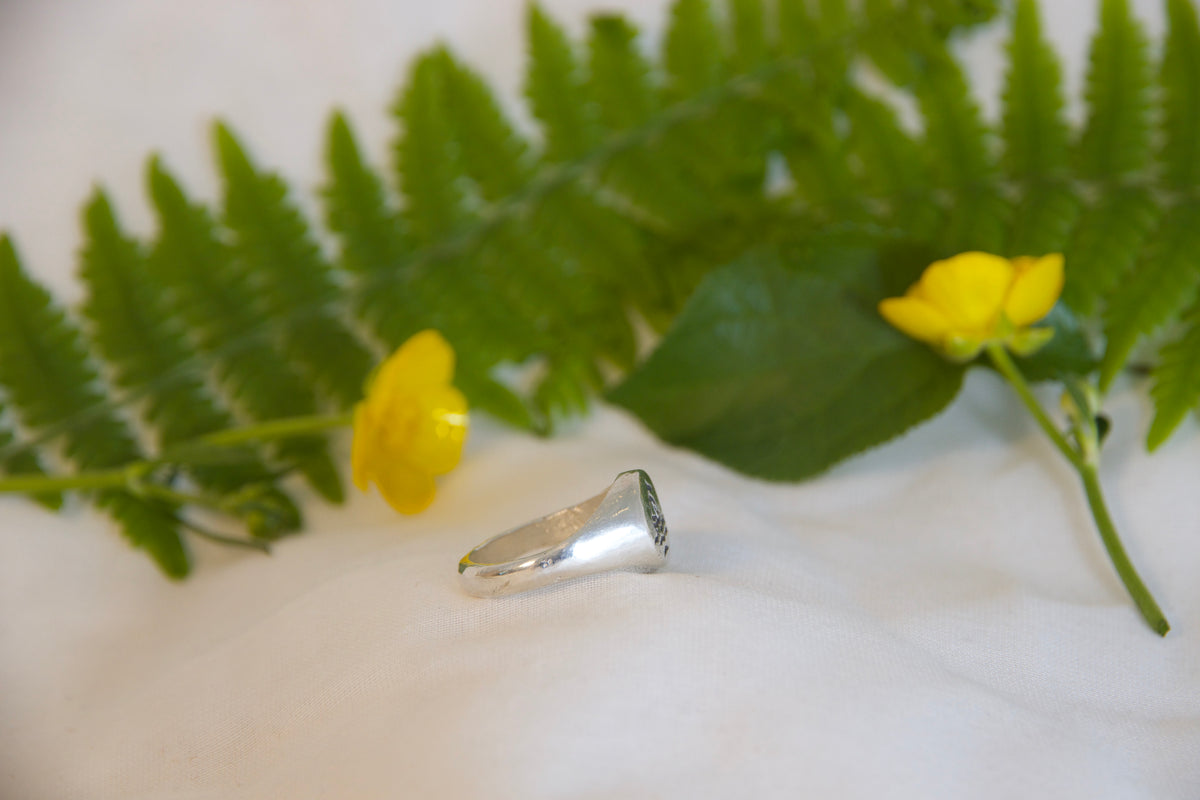 Sailboat signet ring