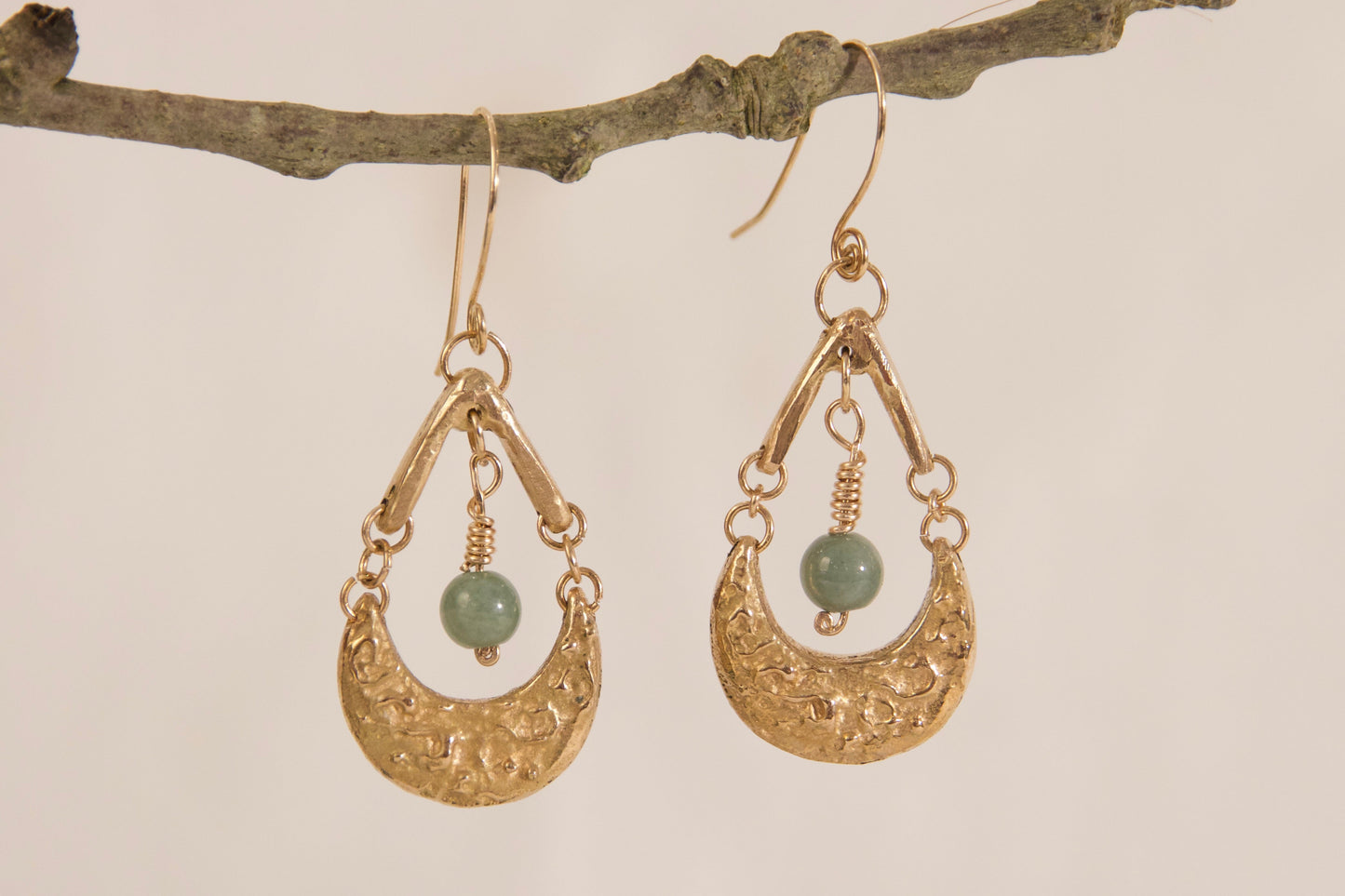 Jadeite one of a kind earringsJadeite one of a kind earrings