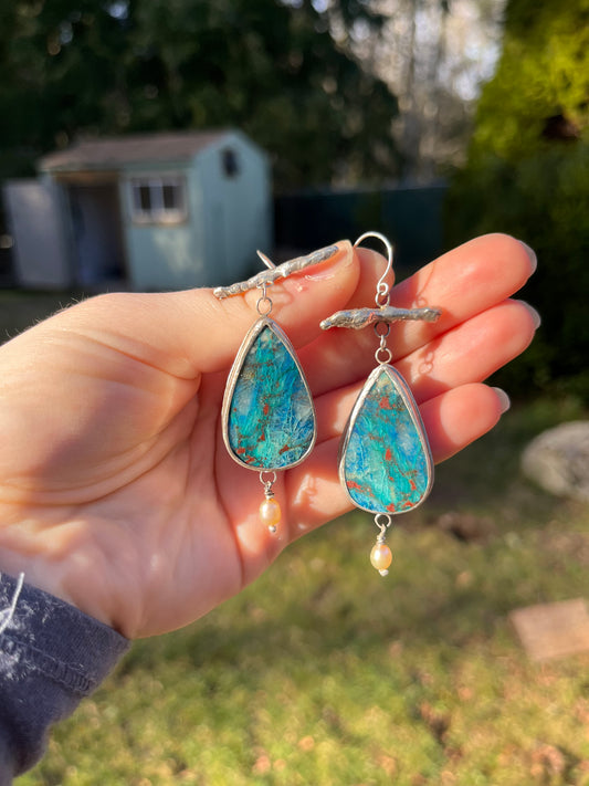 dew drop earrings