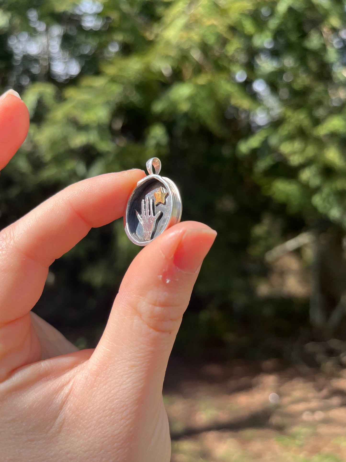 Other side of pendant