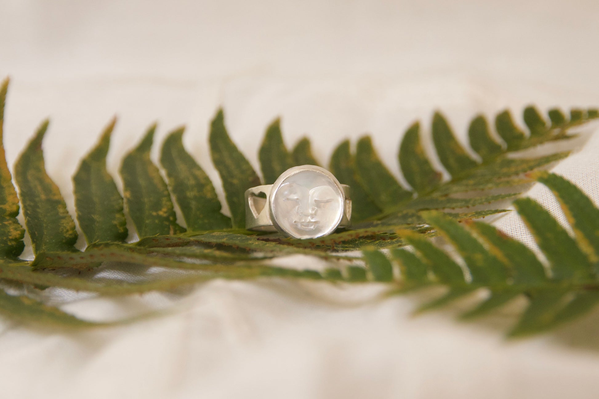 handmade one of a kind sterling silver and pearl ring