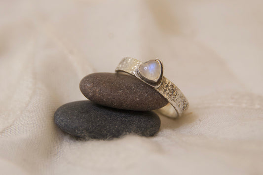 Handmade sterling silver ring one of a kind unique jewelry