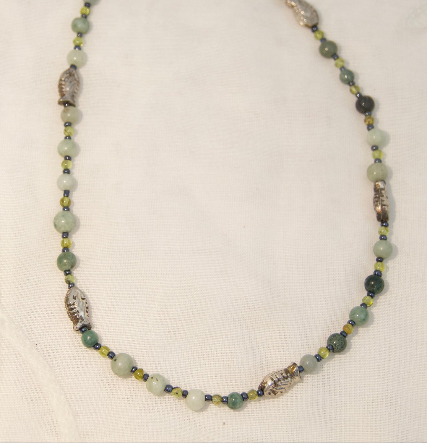 One of a kind whimsical fish necklace