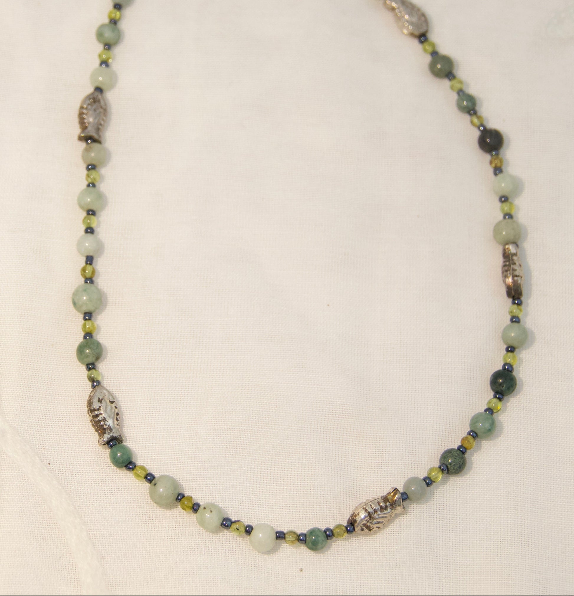 One of a kind whimsical fish necklace