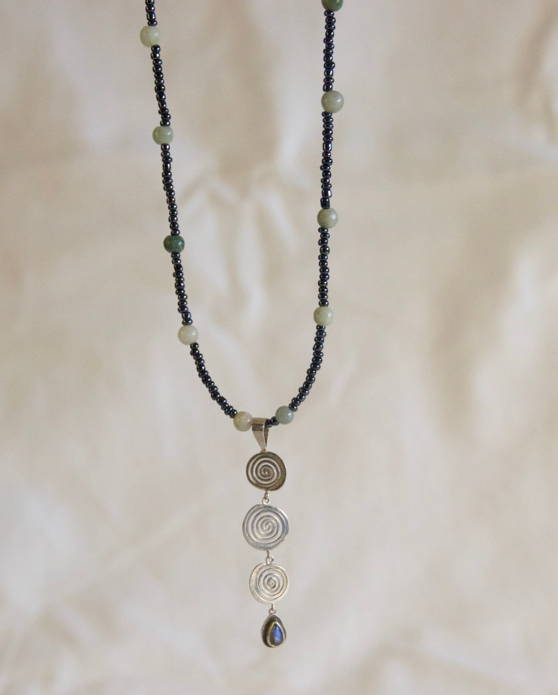 One of a kind sterling silver necklace