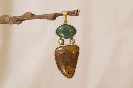 Artisan pendant handmade in Washington 