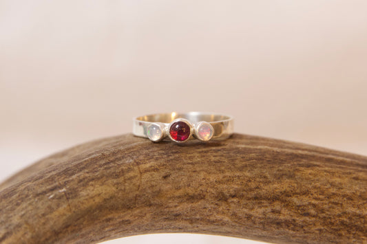 Sterling silver handmade ring
