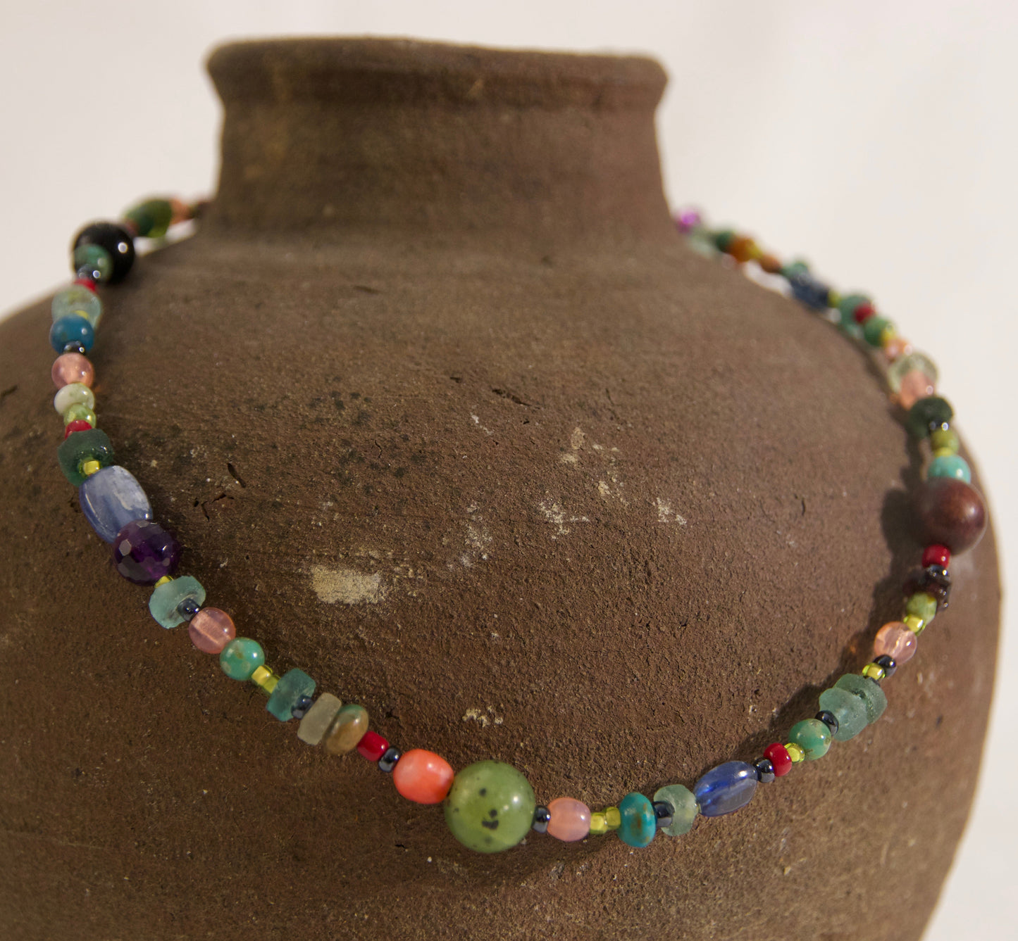 Multistone necklace