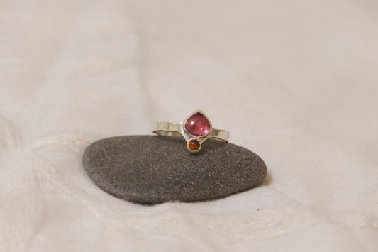 Handmade sterling silver ring