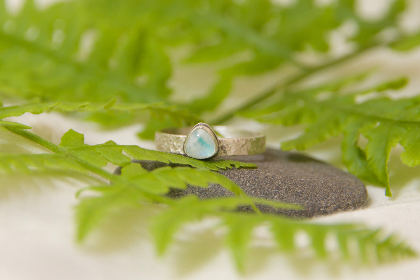 Moonstone ring