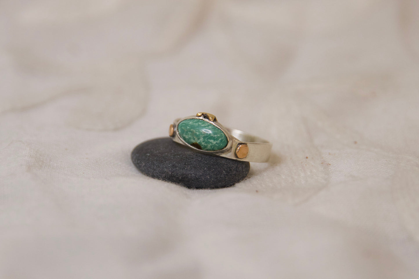 Turquoise whimsical magic ring