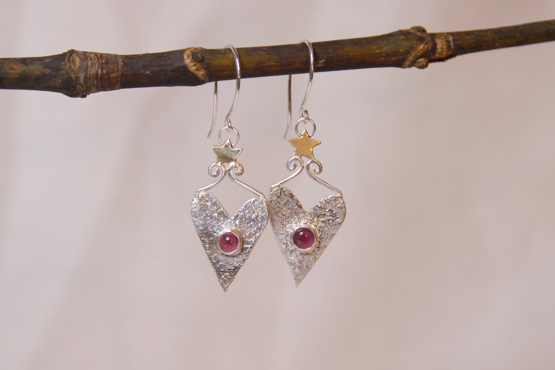 Handmade one of a kind sterling silver jewelry