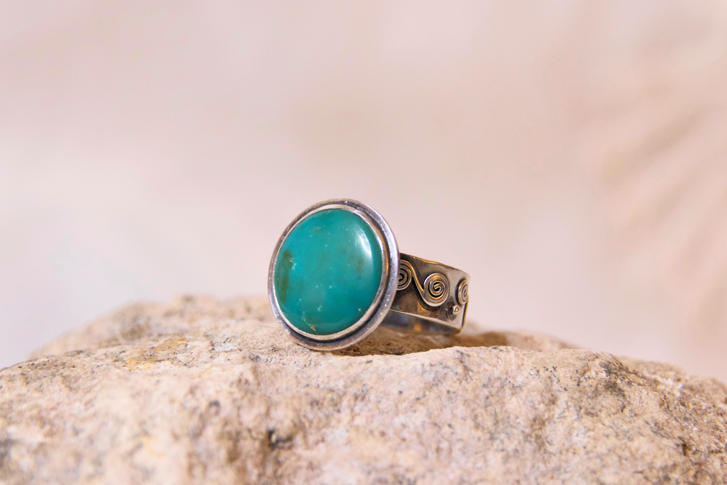 turquoise whimsy ring